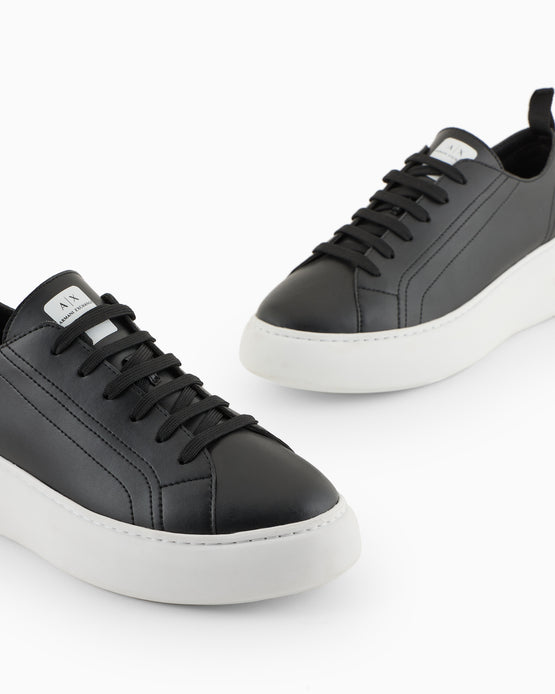 Women Sneaker Super Action Leather - Black